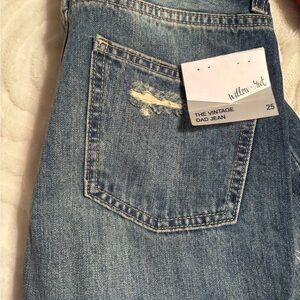 Willow & Root Women's High Rise Vintage Dad Jeans - Blue